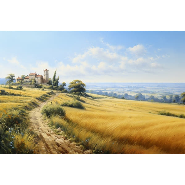 Countryside Landscape Canvas