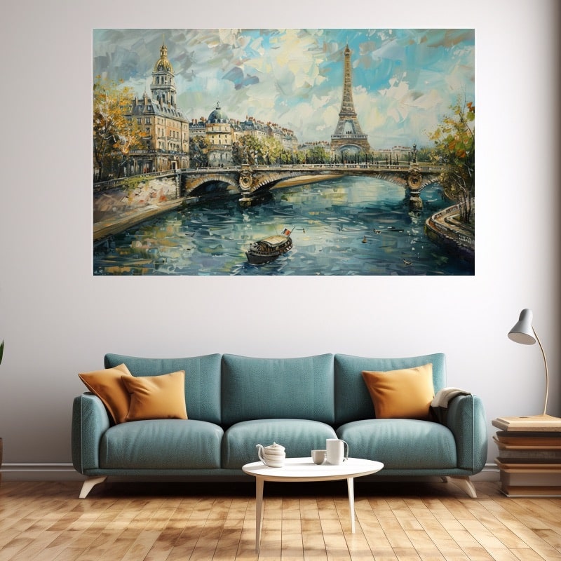 Paris Landscape Painting