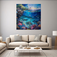 Thumbnail for Under the Sea Oil Painting