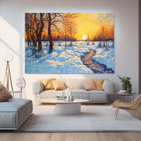 Thumbnail for Winter Scenery Painting