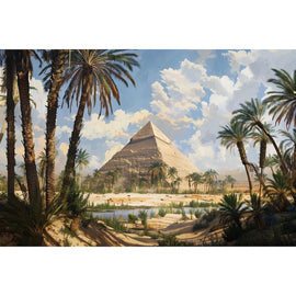 Egypt Landscape Canvas