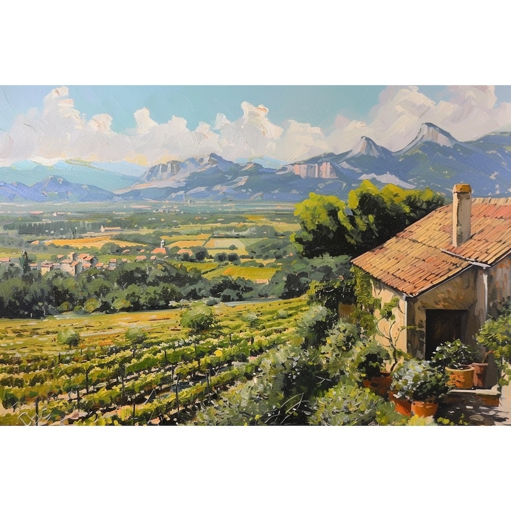 Large Painting Art Landscape
