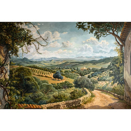 Old Scenery Canvas