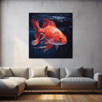 Thumbnail for Goldfish Oil Painting