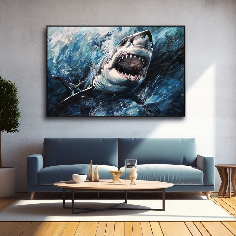 Shark Painting