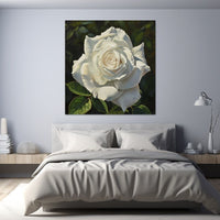 Thumbnail for White Rose Painting