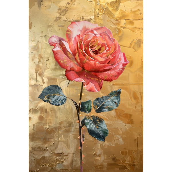 Rose Gold Painting