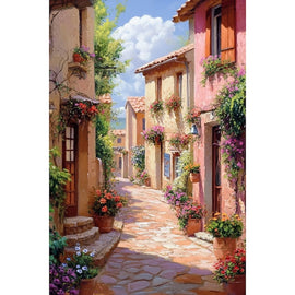 French Scenery Canvas
