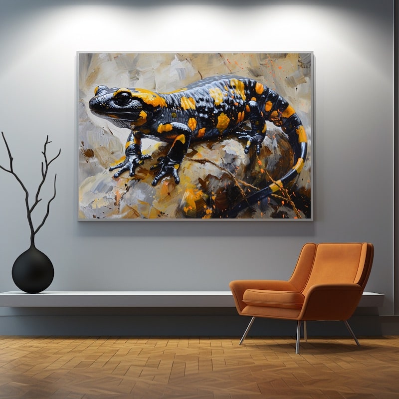 Salamander Painting