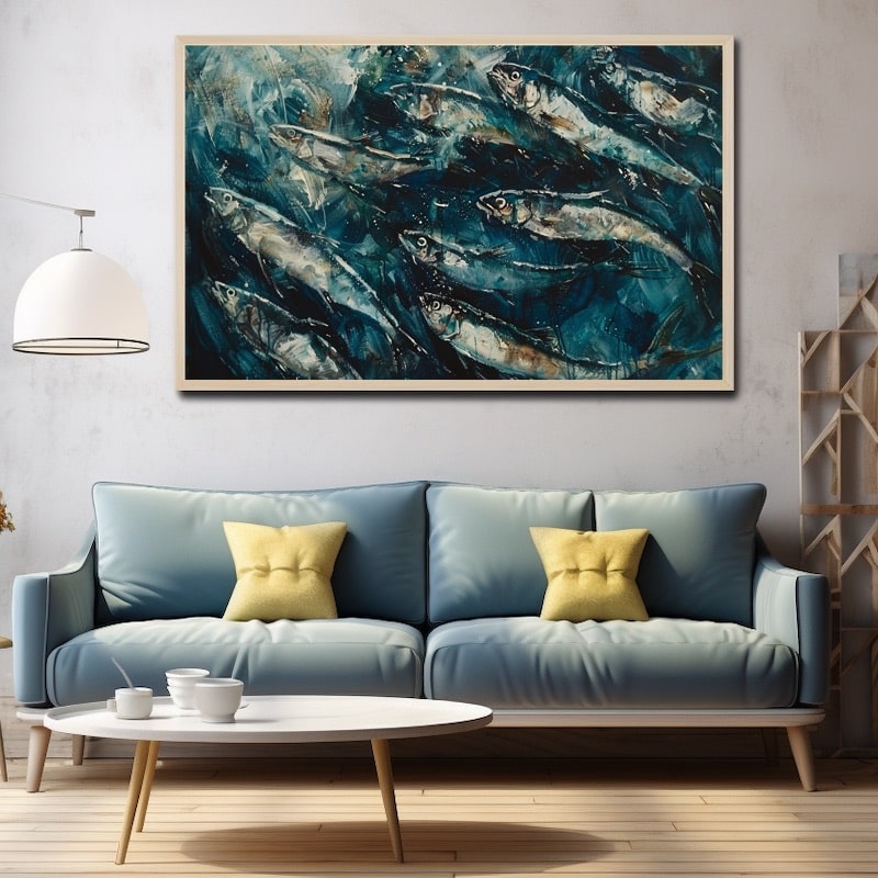 Sardines Painting