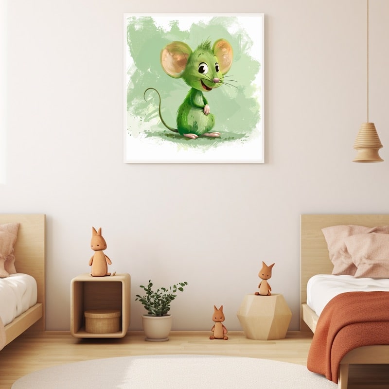 Cute Mouse Painting
