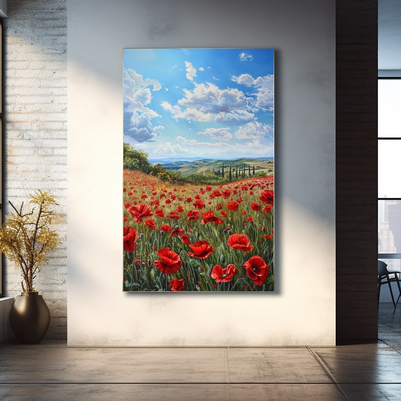 The Poppies Painting