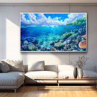 Thumbnail for Under the Sea Canvas Painting