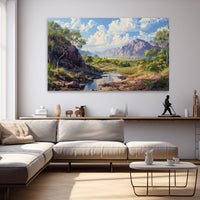 Thumbnail for Australian Landscape Oil Painting