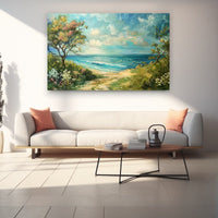 Thumbnail for Sea Scape Oil Painting