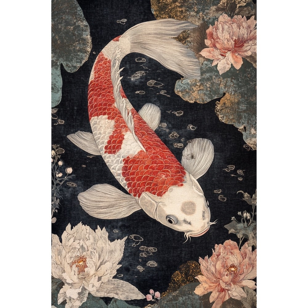 Koi Fish Art Canvas