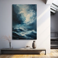Thumbnail for Sea Storm Oil Painting