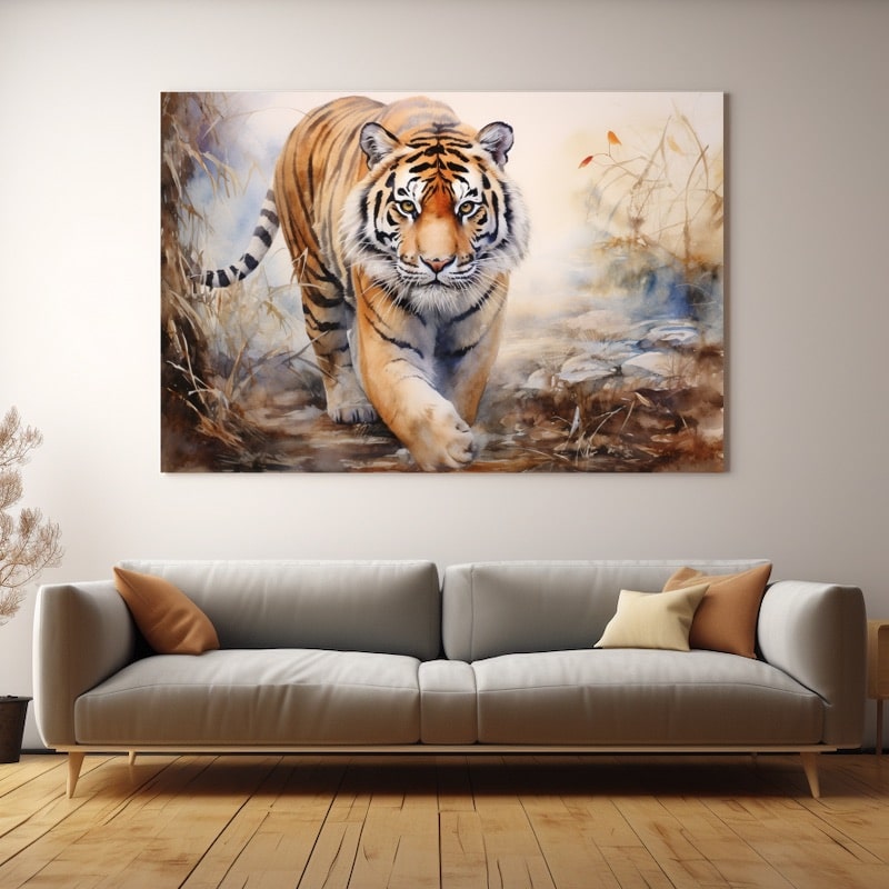 Painting of a Tiger