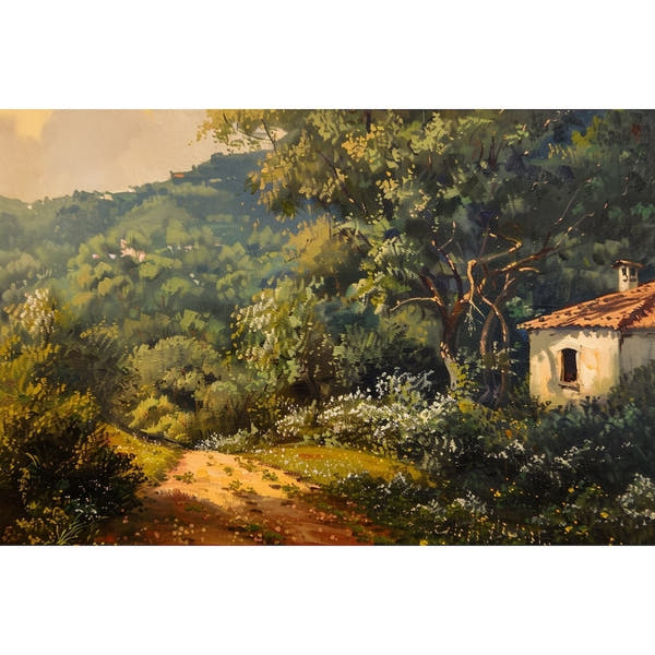 Impressionist Countryside Canvas