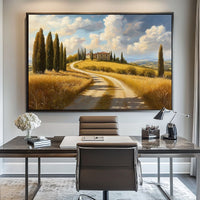 Thumbnail for Oil Painting Tuscany Landscape