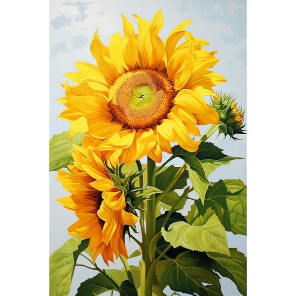 Yellow Sunflower canvas