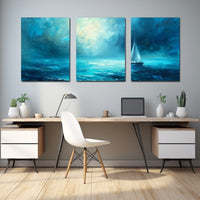 Thumbnail for Large Ocean Painting