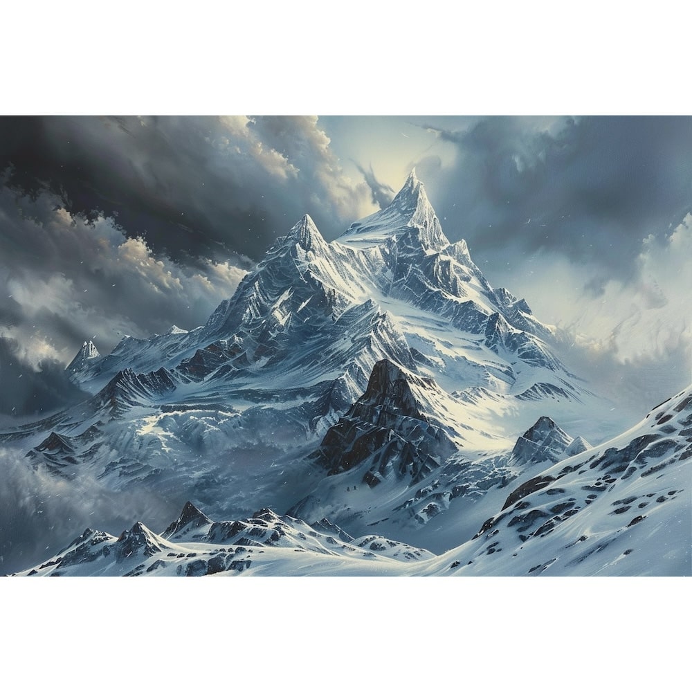 Mountains Oil Canvas