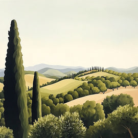 Oil Canvas Natural Scenery