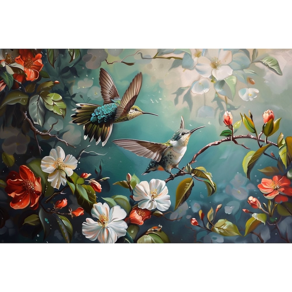 Birds Oil Canvas