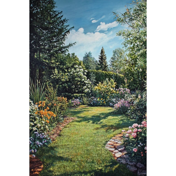 Flowering Garden Canvas
