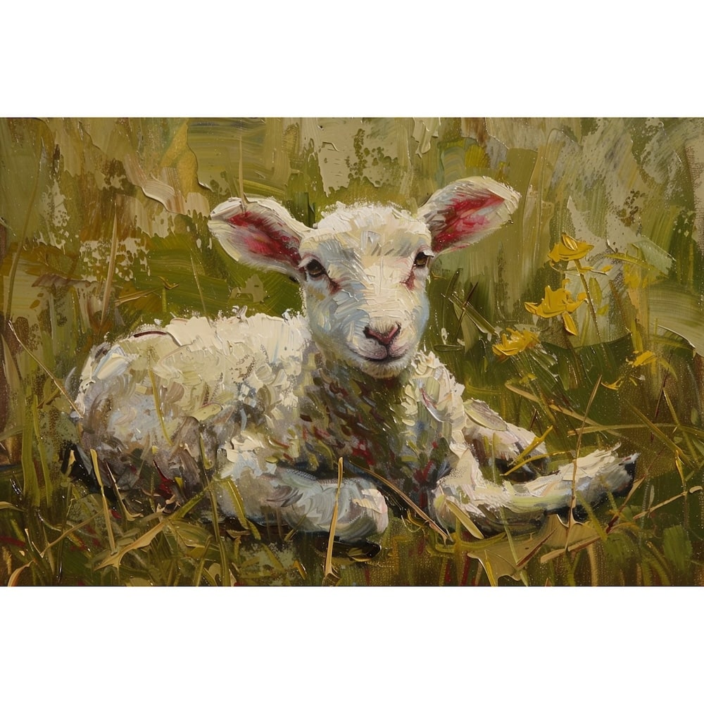 Lamb Canvas