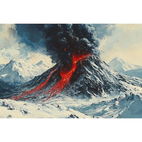 Canvas of a Volcano