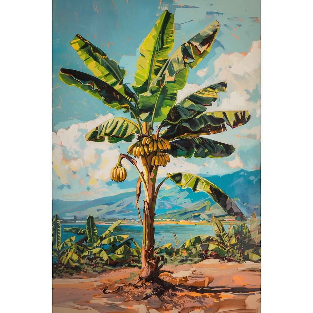 Banana Tree Canvas