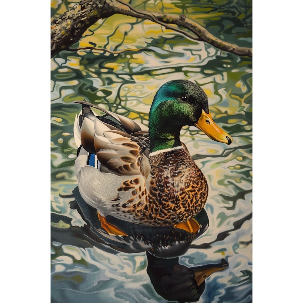 Mallard Duck Canvas