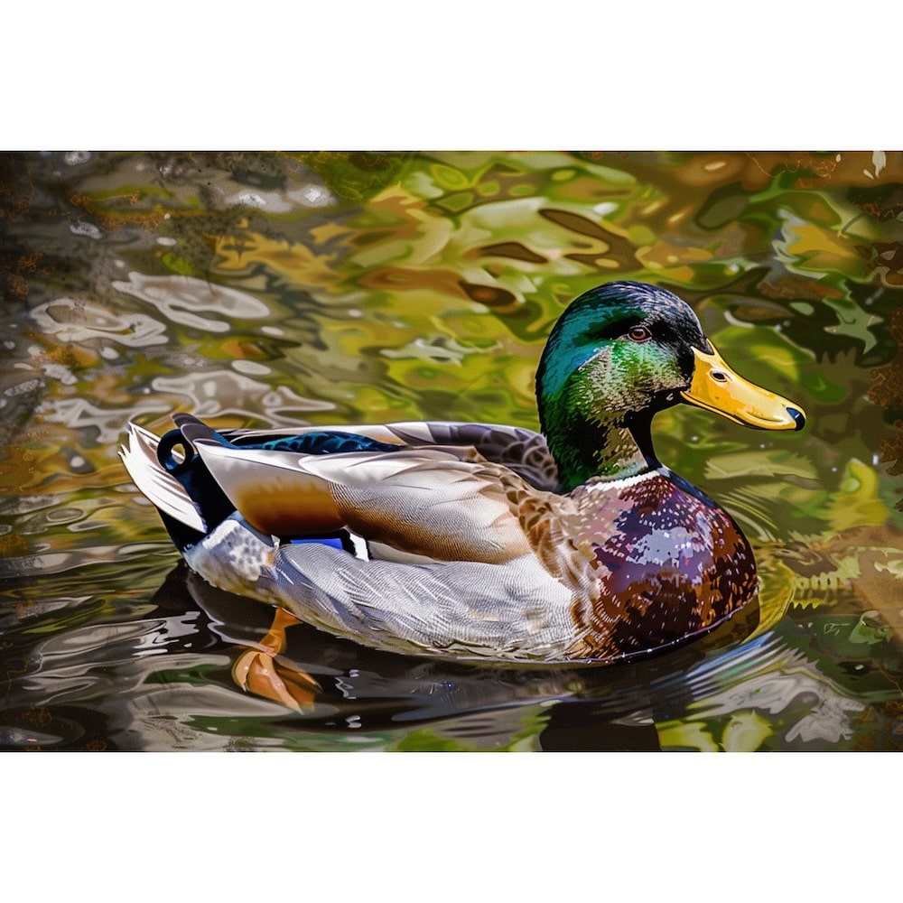 Duck Oil Canvas
