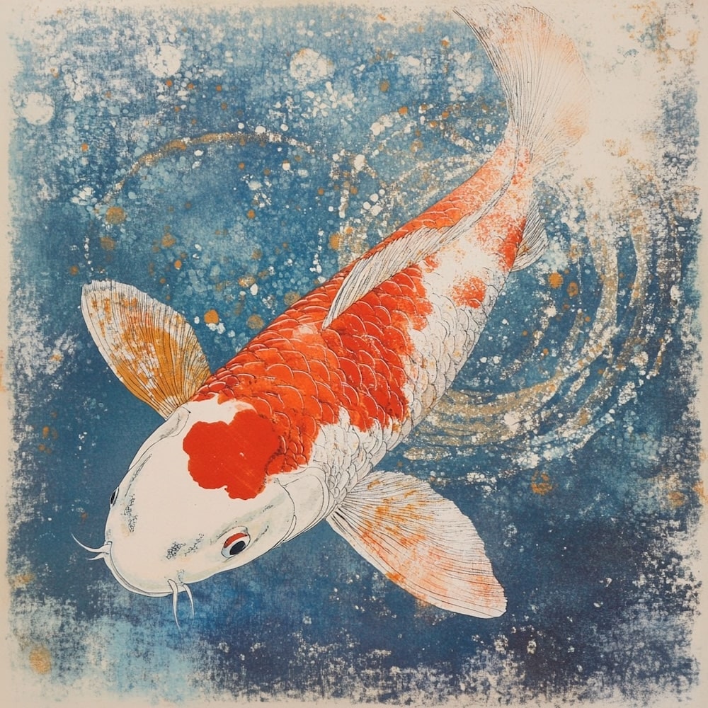 Carp Fish Canvas