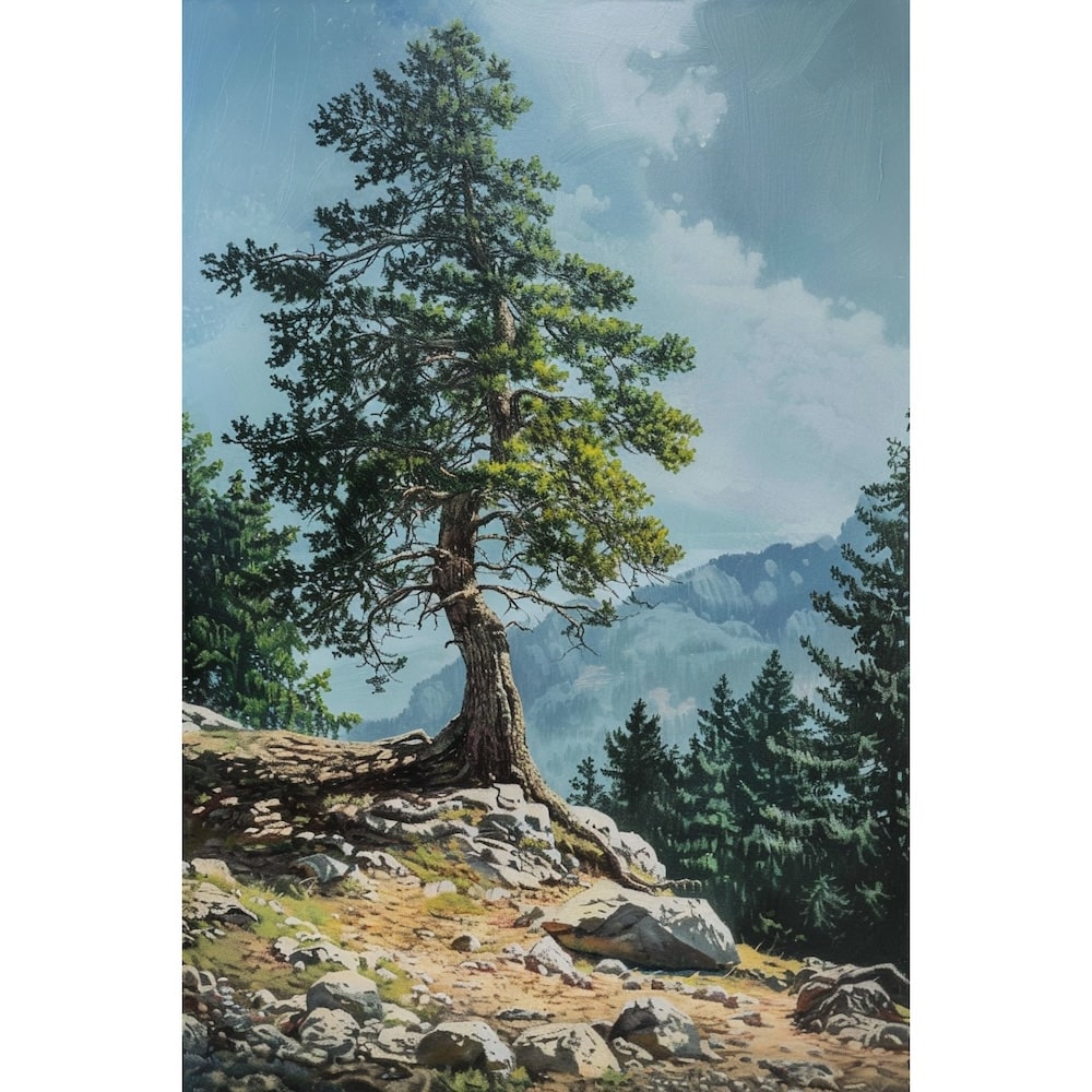 Cedar Tree Canvas