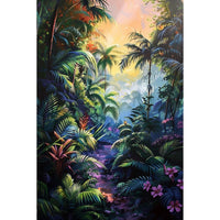 Thumbnail for Jungle Flowers Canvas