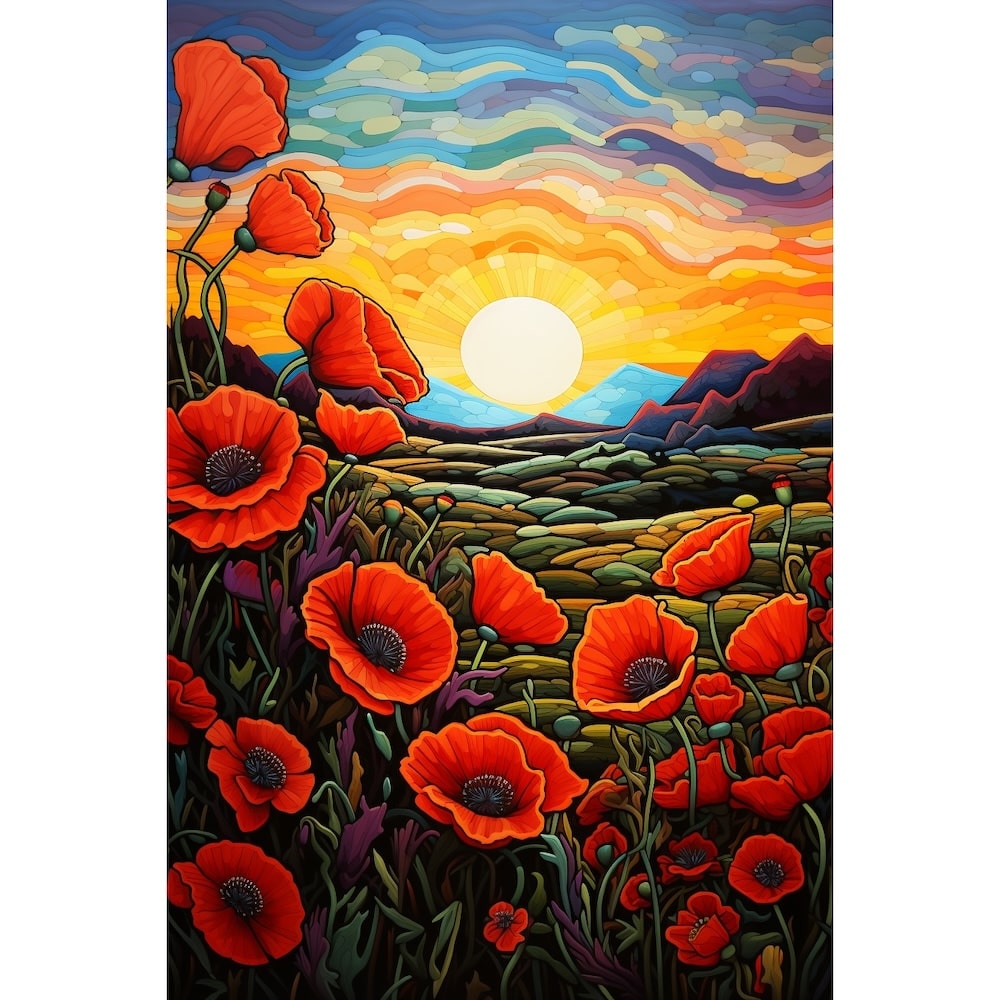 Poppy Painting