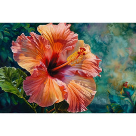 Hibiscus Flower Canvas
