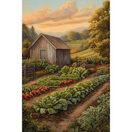 Vegetable Garden Canvas