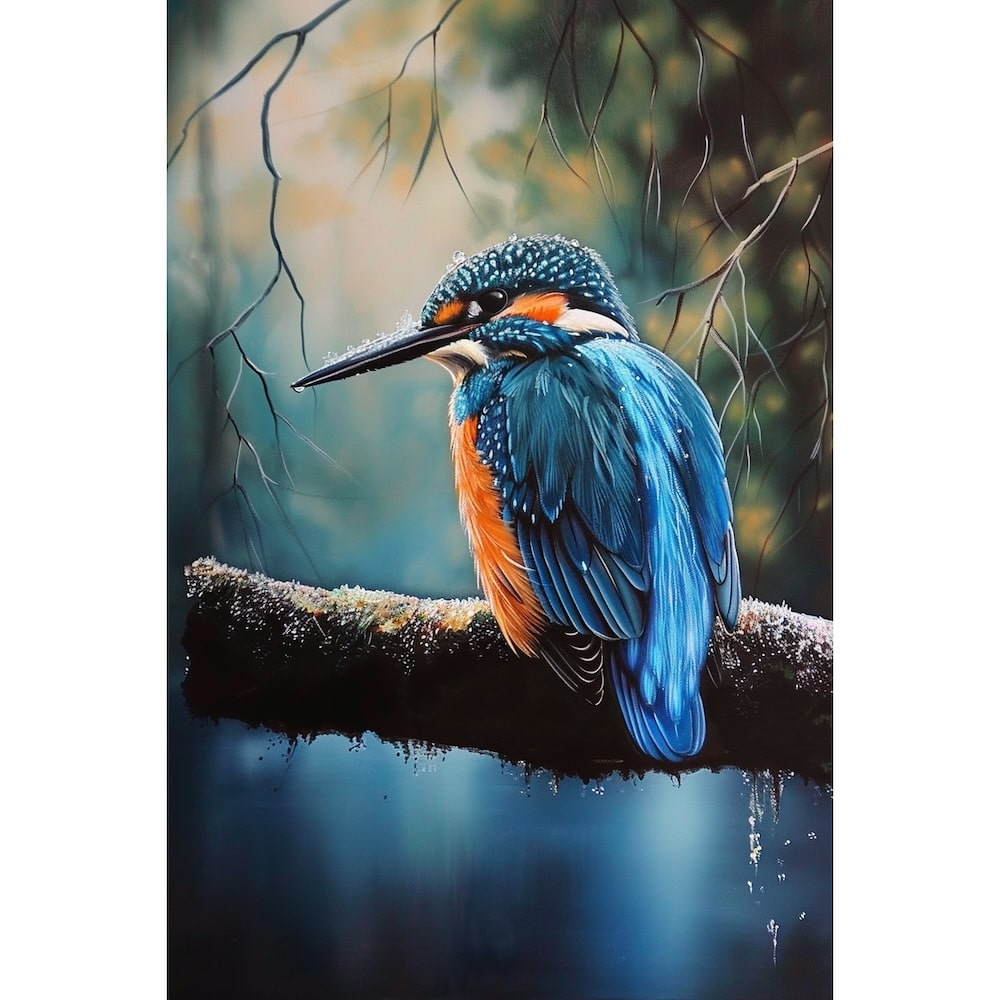 Kingfisher Canvas