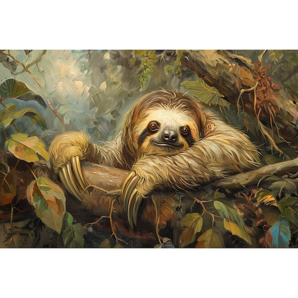 Sloth Canvas