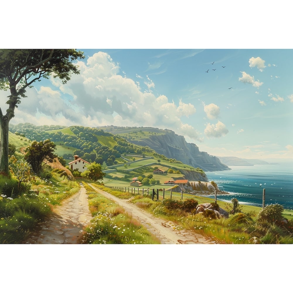 Spain Landscape Canvas