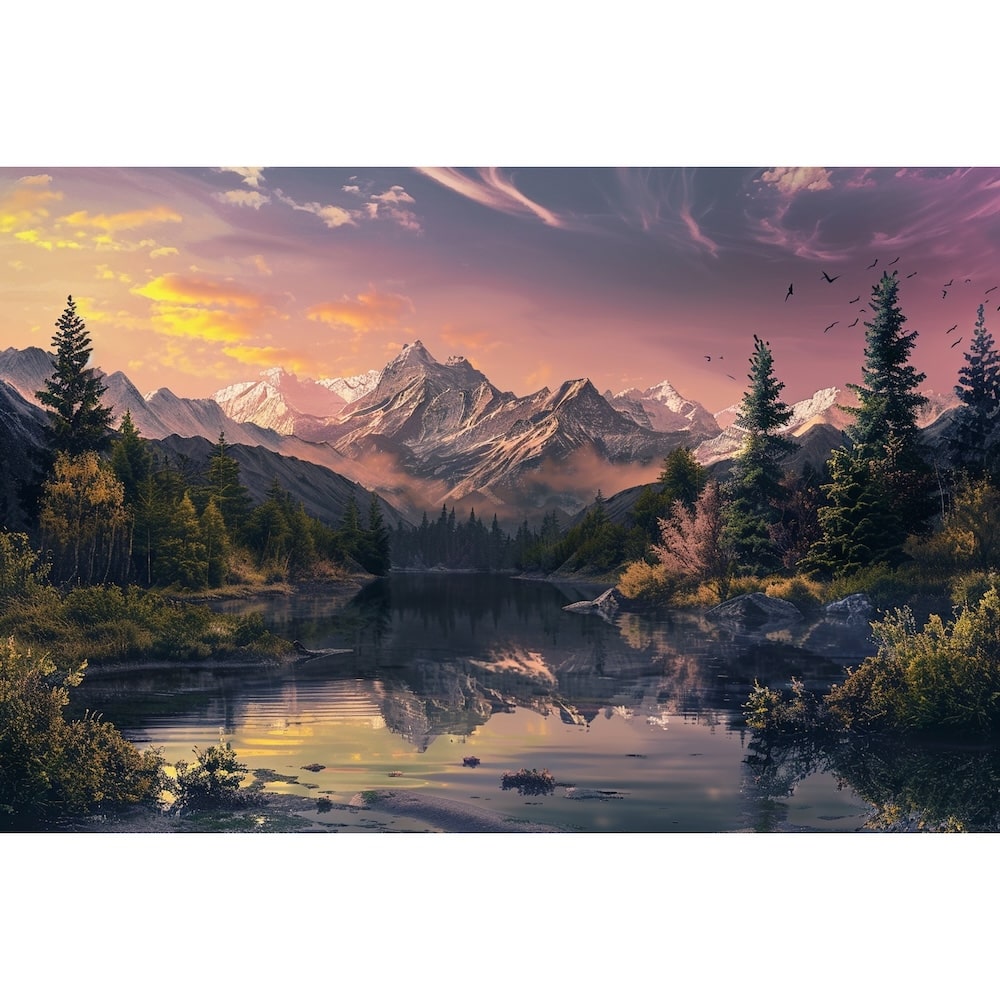 Calming Landscape Canvas