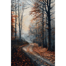 Framed Landscape Oil Canvas