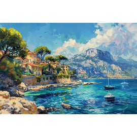 Canvas of Mediterranean Landscape