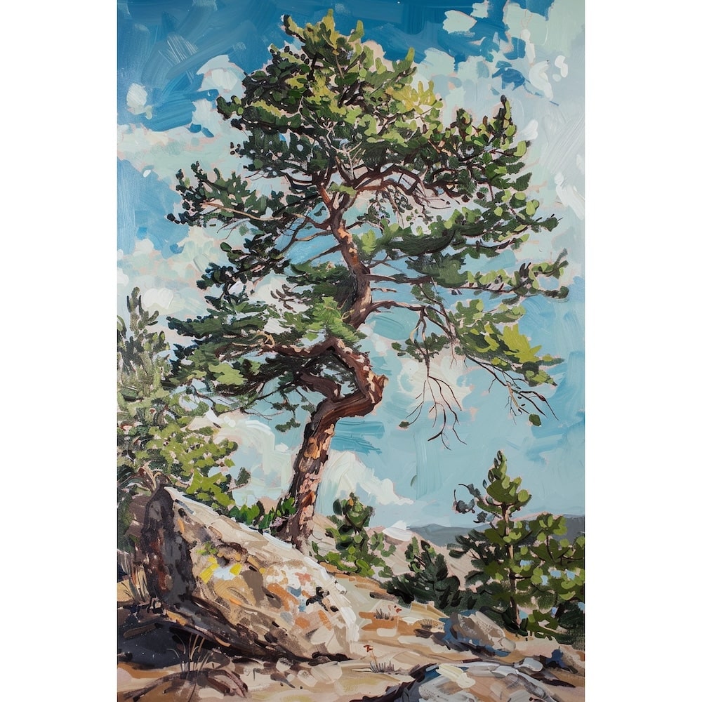Pine Tree Canvas