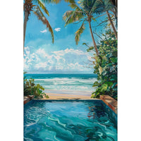 Thumbnail for Canvas of a Beach Scene