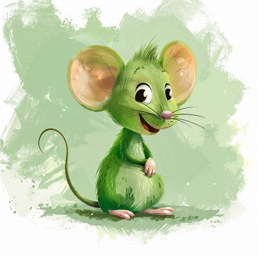 Cute Mouse Canvas